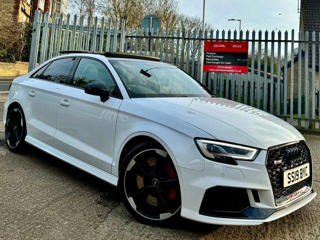 2019 19 AUDI RS3 2.5 TFSI Audi Sport Edition Saloon 4dr Petrol S Tronic quattro Euro 6 (s/s) (400 ps)