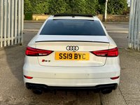 USED 2019 19 AUDI RS3 2.5 TFSI Audi Sport Edition Saloon 4dr Petrol S Tronic quattro Euro 6 (s/s) (400 ps) 