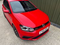 USED 2015 65 VOLKSWAGEN POLO 1.8 TSI BlueMotion Tech GTI Hatchback 5dr Petrol Manual Euro 6 (s/s) (192 ps) DAB RADIO FULL HISTORY DAB