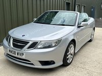 USED 2008 08 SAAB 9-3 1.9 TiD Vector Convertible 2dr Diesel Automatic (199 g/km, 148 bhp) 