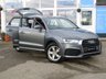 USED 2018 68 AUDI Q3 1.4 TFSI CoD Sport SUV 5dr Petrol S Tronic Euro 6 (s/s) (150 ps) Finished in MONSOON GREY METALLIC with contrasting GREY SPORTS Trim.  This Audi Q3 is a upmarket, compact SUV. It offers plenty of space, Great fun to drive and lots of high tech features. Spec includes Sat Nav, Power Folding Door Mirrors, Cruise Copntrol, 17" Alloys, DAB Radio, Rear Park Sensors, B/Tooth and much more. Serviced at 37032 miles, 45258 miles, 53095 miles and on arrival at 59746 miles.