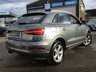 USED 2018 68 AUDI Q3 1.4 TFSI CoD Sport SUV 5dr Petrol S Tronic Euro 6 (s/s) (150 ps) Finished in MONSOON GREY METALLIC with contrasting GREY SPORTS Trim.  This Audi Q3 is a upmarket, compact SUV. It offers plenty of space, Great fun to drive and lots of high tech features. Spec includes Sat Nav, Power Folding Door Mirrors, Cruise Copntrol, 17" Alloys, DAB Radio, Rear Park Sensors, B/Tooth and much more. Serviced at 37032 miles, 45258 miles, 53095 miles and on arrival at 59746 miles.