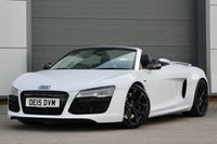 USED 2015 15 AUDI R8 5.2 FSI V10 Spyder 2dr Petrol S Tronic quattro Euro 5 (525 ps) **NOW SOLD**