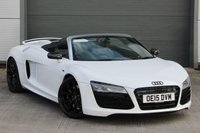 USED 2015 15 AUDI R8 5.2 FSI V10 Spyder 2dr Petrol S Tronic quattro Euro 5 (525 ps) **NOW SOLD**