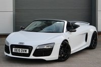 USED 2015 15 AUDI R8 5.2 FSI V10 Spyder 2dr Petrol S Tronic quattro Euro 5 (525 ps) **NOW SOLD**