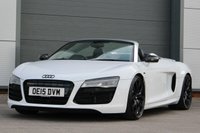 USED 2015 15 AUDI R8 5.2 FSI V10 Spyder 2dr Petrol S Tronic quattro Euro 5 (525 ps) **NOW SOLD**