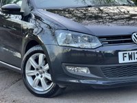 USED 2013 13 VOLKSWAGEN POLO 1.4 Match Edition Hatchback 5dr Petrol DSG Euro 5 (85 ps) 