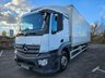 USED 2018 18 MERCEDES-BENZ ACTROS 1824L SLEEPER CAB 18T BOX TRUCK WITH SLEEPER CAB - AUTO - LOW MILES