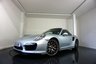 USED 2015 15 PORSCHE 911 3.8T 991 Turbo Coupe 2dr Petrol PDK 4WD Euro 6 (520 ps)-Factory Extras Worth &pound;16,320.00-Fantastic Low Mileage Example-Finished In Rhodium Silver Metallic-Yaching Leather Interior-Porsche Approved Warranty Until May 2026-Heated Front Seats-Heated Steering Wheel-Porsche Dynamic Chassis Control-20