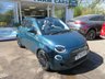 USED 2022 71 FIAT 500e C 42kWh La Prima Convertible 2dr Electric Automatic (118 ps) *WINTER PACK / HEATED SEATS*  *Optional extra Winter Pack with Heated Front Seats* SAVE THOUSANDS with this rare convertible all electric automatic Fiat 500e C La Prima 117 BHP 42 kWh finished in Ocean Green with only 16,003 miles from new!