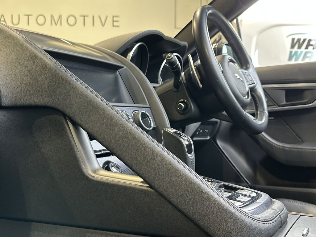 USED 2018 68 JAGUAR F-TYPE 2.0i GPF R-Dynamic Convertible 2dr Petrol Auto Euro 6 (s/s) (300 ps) BLACK PACK|1 YEAR WARRANTY