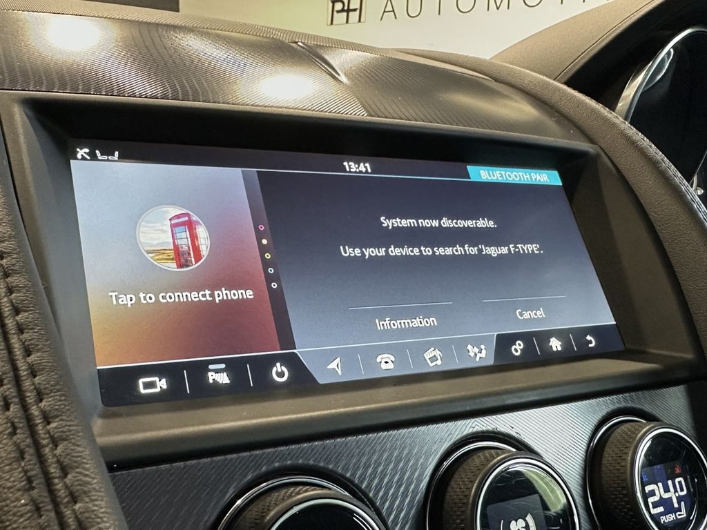 USED 2018 68 JAGUAR F-TYPE 2.0i GPF R-Dynamic Convertible 2dr Petrol Auto Euro 6 (s/s) (300 ps) BLACK PACK|1 YEAR WARRANTY