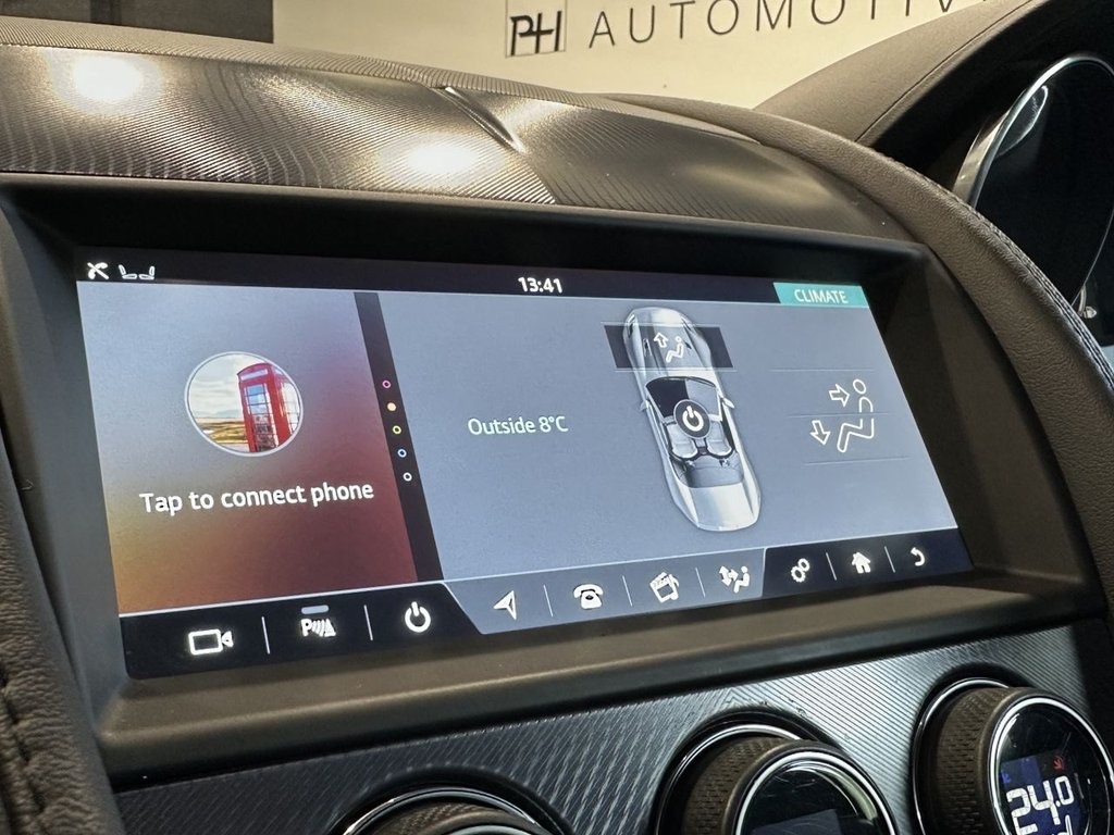 USED 2018 68 JAGUAR F-TYPE 2.0i GPF R-Dynamic Convertible 2dr Petrol Auto Euro 6 (s/s) (300 ps) BLACK PACK|1 YEAR WARRANTY