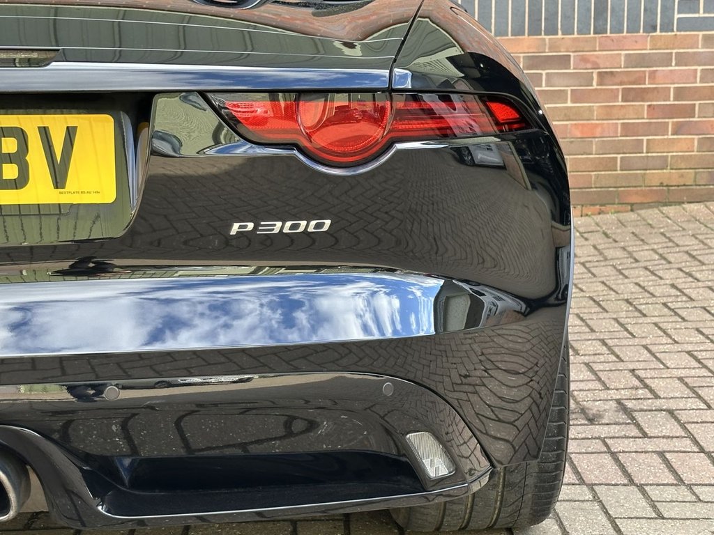 USED 2018 68 JAGUAR F-TYPE 2.0i GPF R-Dynamic Convertible 2dr Petrol Auto Euro 6 (s/s) (300 ps) BLACK PACK|1 YEAR WARRANTY