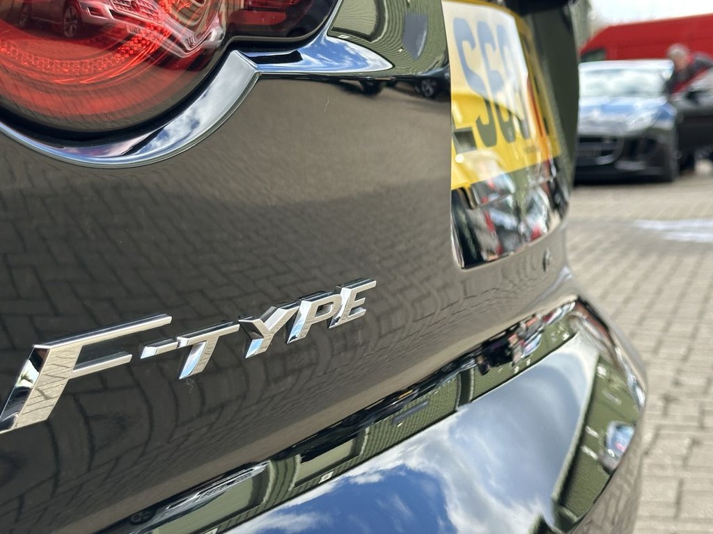 USED 2018 68 JAGUAR F-TYPE 2.0i GPF R-Dynamic Convertible 2dr Petrol Auto Euro 6 (s/s) (300 ps) BLACK PACK|1 YEAR WARRANTY