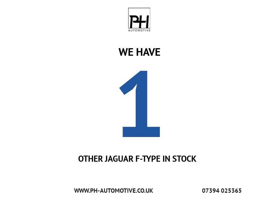 USED 2018 68 JAGUAR F-TYPE 2.0i GPF R-Dynamic Convertible 2dr Petrol Auto Euro 6 (s/s) (300 ps) BLACK PACK|1 YEAR WARRANTY