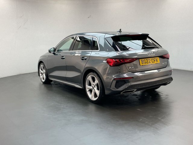 USED 2022 22 Audi A3 1.5 Tfsi 35 S Line Sportback 5dr Petrol S Tronic Euro 6 (s/S) (150 Ps) - Sat Nav, Leather, Privacy