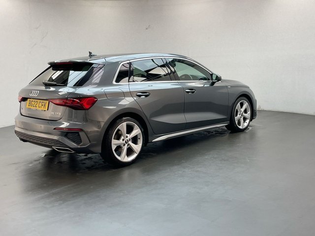 USED 2022 22 Audi A3 1.5 Tfsi 35 S Line Sportback 5dr Petrol S Tronic Euro 6 (s/S) (150 Ps) - Sat Nav, Leather, Privacy