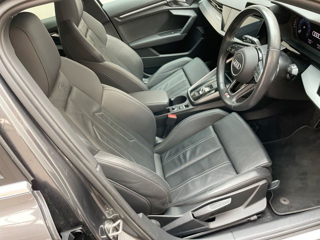 USED 2022 22 Audi A3 1.5 Tfsi 35 S Line Sportback 5dr Petrol S Tronic Euro 6 (s/S) (150 Ps) - Sat Nav, Leather, Privacy