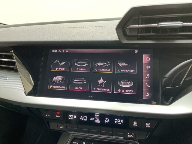 USED 2022 22 Audi A3 1.5 Tfsi 35 S Line Sportback 5dr Petrol S Tronic Euro 6 (s/S) (150 Ps) - Sat Nav, Leather, Privacy
