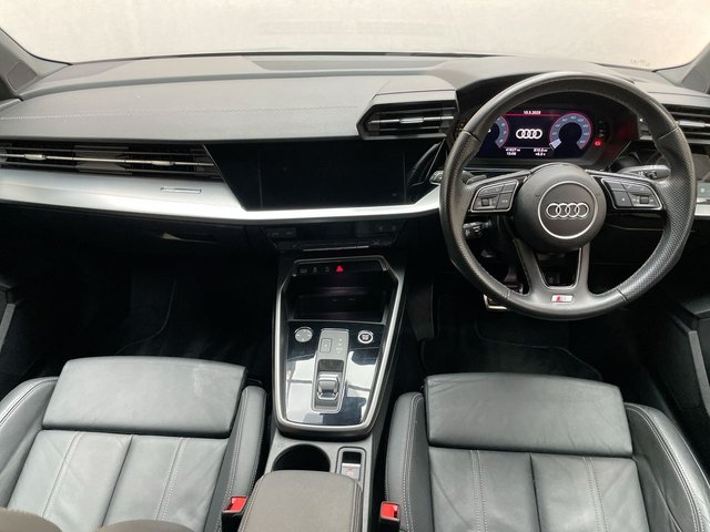 USED 2022 22 Audi A3 1.5 Tfsi 35 S Line Sportback 5dr Petrol S Tronic Euro 6 (s/S) (150 Ps) - Sat Nav, Leather, Privacy