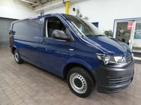 USED 2019 68 VOLKSWAGEN TRANSPORTER 2.0 TDI T30 BlueMotion Tech Startline Panel Van 5dr Diesel Manual FWD LWB Euro 6 (s/s) (102 ps) 3 SEATS  BLUETOOTH PARKING SENSORS 1 OWNER SERVICE HISTORY WARRANTY