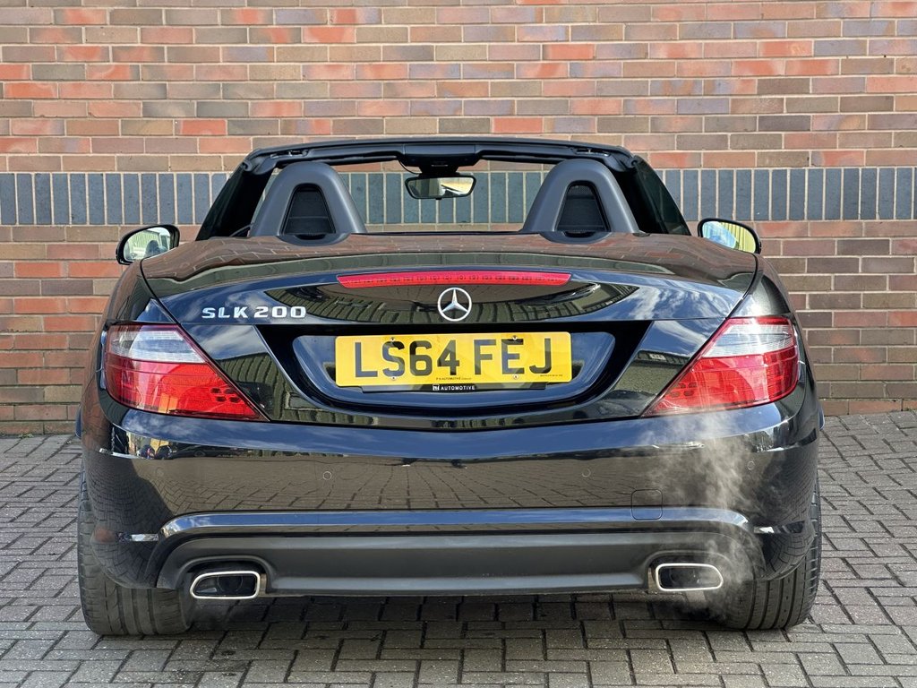 USED 2014 64 MERCEDES-BENZ SLK 1.8 SLK200 AMG Sport Convertible 2dr Petrol G-Tronic+ Euro 5 (s/s) (184 ps) AIRSCARF|HTD SEAT|1 YEAR WARRANTY