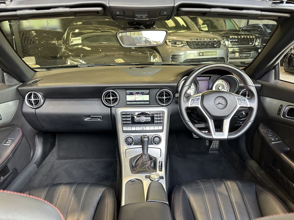 USED 2014 64 MERCEDES-BENZ SLK 1.8 SLK200 AMG Sport Convertible 2dr Petrol G-Tronic+ Euro 5 (s/s) (184 ps) AIRSCARF|HTD SEAT|1 YEAR WARRANTY