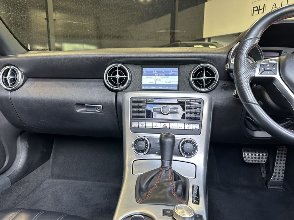 USED 2014 64 MERCEDES-BENZ SLK 1.8 SLK200 AMG Sport Convertible 2dr Petrol G-Tronic+ Euro 5 (s/s) (184 ps) AIRSCARF|HTD SEAT|1 YEAR WARRANTY