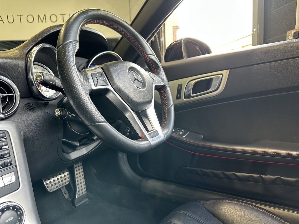 USED 2014 64 MERCEDES-BENZ SLK 1.8 SLK200 AMG Sport Convertible 2dr Petrol G-Tronic+ Euro 5 (s/s) (184 ps) AIRSCARF|HTD SEAT|1 YEAR WARRANTY