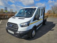 USED 2021 21 FORD TRANSIT 2.0 350 EcoBlue Leader Chassis Double Cab 4dr Diesel Manual RWD L3 Euro 6 (s/s) (130 ps) 