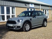 USED 2017 67 MINI COUNTRYMAN 1.5 Cooper SUV 5dr Petrol Manual Euro 6 (s/s) (136 ps) www.suffolkcarcentre.co.uk - Located at Reydon