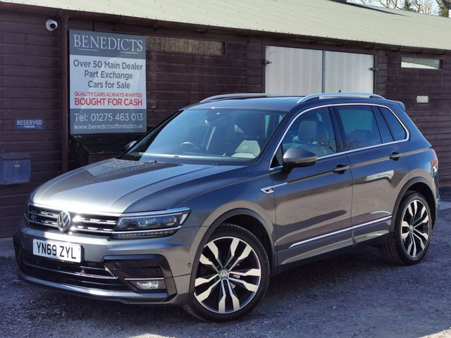 2019 69 Volkswagen Tiguan 2.0 TDI R-Line Tech SUV 5dr Diesel DSG 4MOTIONEuro 6 (s/s) (150 ps)
