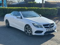 USED 2016 16 MERCEDES-BENZ E-CLASS 2.1 E220 BlueTEC AMG Line (Premium) Cabriolet 2dr Diesel G-Tronic+ Euro 6 (s/s) (177 ps) 
