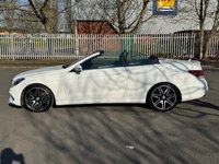 USED 2016 16 MERCEDES-BENZ E-CLASS 2.1 E220 BlueTEC AMG Line (Premium) Cabriolet 2dr Diesel G-Tronic+ Euro 6 (s/s) (177 ps) 