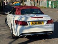 USED 2016 16 MERCEDES-BENZ E-CLASS 2.1 E220 BlueTEC AMG Line (Premium) Cabriolet 2dr Diesel G-Tronic+ Euro 6 (s/s) (177 ps) 