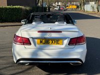 USED 2016 16 MERCEDES-BENZ E-CLASS 2.1 E220 BlueTEC AMG Line (Premium) Cabriolet 2dr Diesel G-Tronic+ Euro 6 (s/s) (177 ps) 