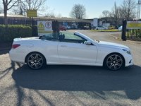USED 2016 16 MERCEDES-BENZ E-CLASS 2.1 E220 BlueTEC AMG Line (Premium) Cabriolet 2dr Diesel G-Tronic+ Euro 6 (s/s) (177 ps) 