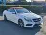 USED 2016 16 MERCEDES-BENZ E-CLASS 2.1 E220 BlueTEC AMG Line (Premium) Cabriolet 2dr Diesel G-Tronic+ Euro 6 (s/s) (177 ps) 
