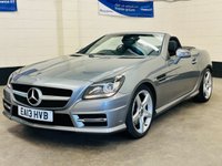 USED 2013 13 MERCEDES-BENZ SLK 1.8 SLK200 BlueEfficiency AMG Sport Convertible 2dr Petrol G-Tronic+ Euro 5 (s/s) (184 ps) HTD STS PANO AIR SCARF SAT NAV