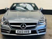 USED 2013 13 MERCEDES-BENZ SLK 1.8 SLK200 BlueEfficiency AMG Sport Convertible 2dr Petrol G-Tronic+ Euro 5 (s/s) (184 ps) HTD STS PANO AIR SCARF SAT NAV