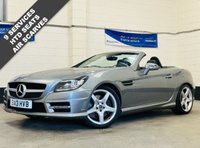 USED 2013 13 MERCEDES-BENZ SLK 1.8 SLK200 BlueEfficiency AMG Sport Convertible 2dr Petrol G-Tronic+ Euro 5 (s/s) (184 ps) HTD STS PANO AIR SCARF SAT NAV