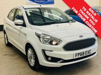 USED 2018 68 FORD KA+ 1.2 Ti-VCT Zetec Hatchback 5 Door Petrol Manual Euro 6 (s/s) (85 ps) ULEZ EURO 6 1 PREVIOUS OWNER