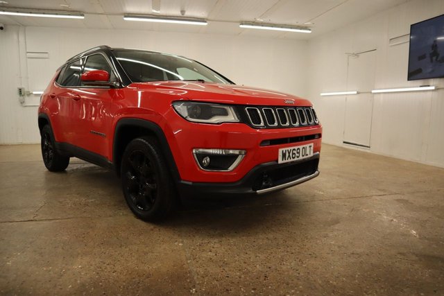 2019 69 Jeep Compass 2.0 MultiJetII Limited SUV 5dr Diesel Auto 4WD Euro 6 (s/s) (170 ps)
