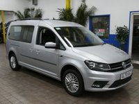 USED 2021 70 VOLKSWAGEN CADDY MAXI LIFE 2.0 TDI MPV 5dr Diesel Manual Euro 6 (s/s) (102 ps) WAV WHEEL CHAIR ACCESS 5 SEATS AIR CON BLUETOOTH PARKING SENSORS 1 OWNER SERVICE HISTORY WARRANTY IDEAL FOR A CAMPER CONVERSION 7 SEAT OPTION AVAILABLE