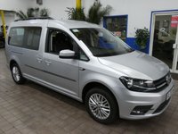 USED 2021 70 VOLKSWAGEN CADDY MAXI LIFE 2.0 TDI MPV 5dr Diesel Manual Euro 6 (s/s) (102 ps) WAV WHEEL CHAIR ACCESS 5 SEATS AIR CON BLUETOOTH PARKING SENSORS 1 OWNER SERVICE HISTORY WARRANTY IDEAL FOR A CAMPER CONVERSION 7 SEAT OPTION AVAILABLE