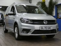 USED 2021 70 VOLKSWAGEN CADDY MAXI LIFE 2.0 TDI MPV 5dr Diesel Manual Euro 6 (s/s) (102 ps) WAV WHEEL CHAIR ACCESS 5 SEATS AIR CON BLUETOOTH PARKING SENSORS 1 OWNER SERVICE HISTORY WARRANTY IDEAL FOR A CAMPER CONVERSION 7 SEAT OPTION AVAILABLE