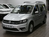 USED 2021 70 VOLKSWAGEN CADDY MAXI LIFE 2.0 TDI MPV 5dr Diesel Manual Euro 6 (s/s) (102 ps) WAV WHEEL CHAIR ACCESS 5 SEATS AIR CON BLUETOOTH PARKING SENSORS 1 OWNER SERVICE HISTORY WARRANTY IDEAL FOR A CAMPER CONVERSION 7 SEAT OPTION AVAILABLE