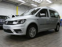 USED 2021 70 VOLKSWAGEN CADDY MAXI LIFE 2.0 TDI MPV 5dr Diesel Manual Euro 6 (s/s) (102 ps) WAV WHEEL CHAIR ACCESS 5 SEATS AIR CON BLUETOOTH PARKING SENSORS 1 OWNER SERVICE HISTORY WARRANTY IDEAL FOR A CAMPER CONVERSION 7 SEAT OPTION AVAILABLE