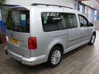 USED 2021 70 VOLKSWAGEN CADDY MAXI LIFE 2.0 TDI MPV 5dr Diesel Manual Euro 6 (s/s) (102 ps) WAV WHEEL CHAIR ACCESS 5 SEATS AIR CON BLUETOOTH PARKING SENSORS 1 OWNER SERVICE HISTORY WARRANTY IDEAL FOR A CAMPER CONVERSION 7 SEAT OPTION AVAILABLE